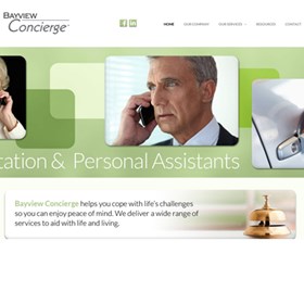 Best Web Design & Development Showcases:  Bayview Concierge